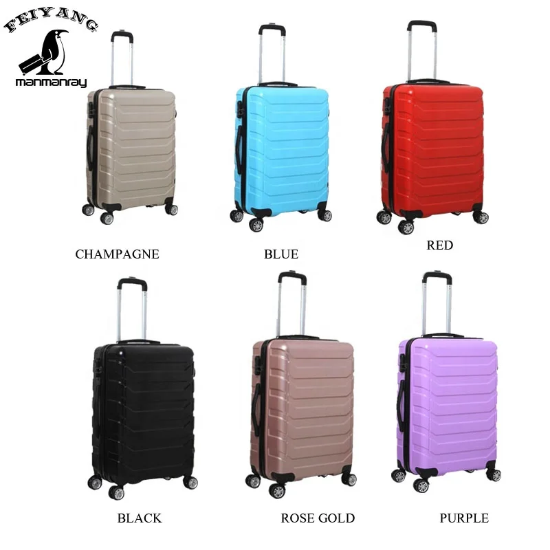 Factory price custom design ABS PC zipper trolley travel luggage bag set, Customized color
Factory price custom design ABS PC zipper trolley travel luggage bag set, Customized color