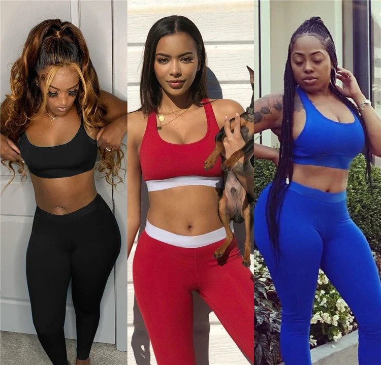 Ladies Sport Tank Top Women Clothing Legging Yoga Fitness Womens 2 Piece Outfit Summer 2 Piece Set Women, Customized color
Ladies Sport Tank Top Women Clothing Legging Yoga Fitness Womens 2 Piece Outfit Summer 2 Piece Set Women, Customized color