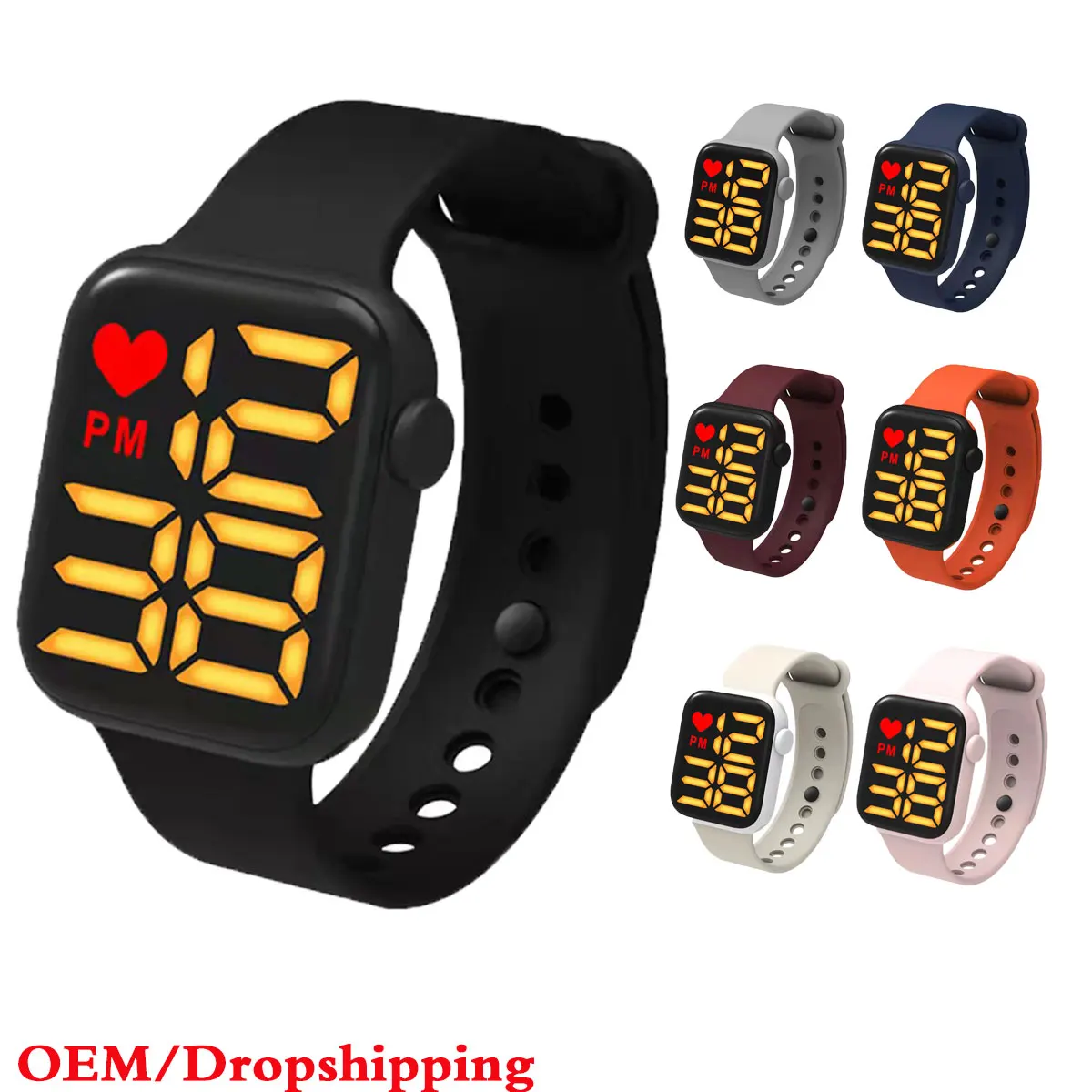 Men Kids Sport LED Touch Watches Dropshipping Square Mirror Face Silicone Wristwatch Electronic Clock Digital Watches Led
Men Kids Sport LED Touch Watches Dropshipping Square Mirror Face Silicone Wristwatch Electronic Clock Digital Watches Led