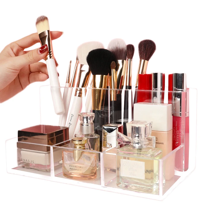 New Desktop Acrylic Cosmetics / Jewelry Perfume Storage Organizer Transparent Plastic Rack
New Desktop Acrylic Cosmetics / Jewelry Perfume Storage Organizer Transparent Plastic Rack