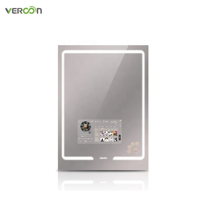 Best selling led lighted smart bathroom mirror wifi android touch screen waterproof smart tv display mirror
Best selling led lighted smart bathroom mirror wifi android touch screen waterproof smart tv display mirror