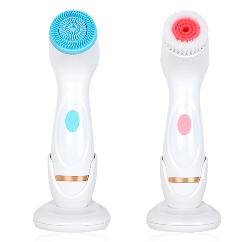 Usb charging pore deep cleanser mini rechargeable face wireless exfoliator face cleansing facial brush, Pink/blue
Usb charging pore deep cleanser mini rechargeable face wireless exfoliator face cleansing facial brush, Pink/blue