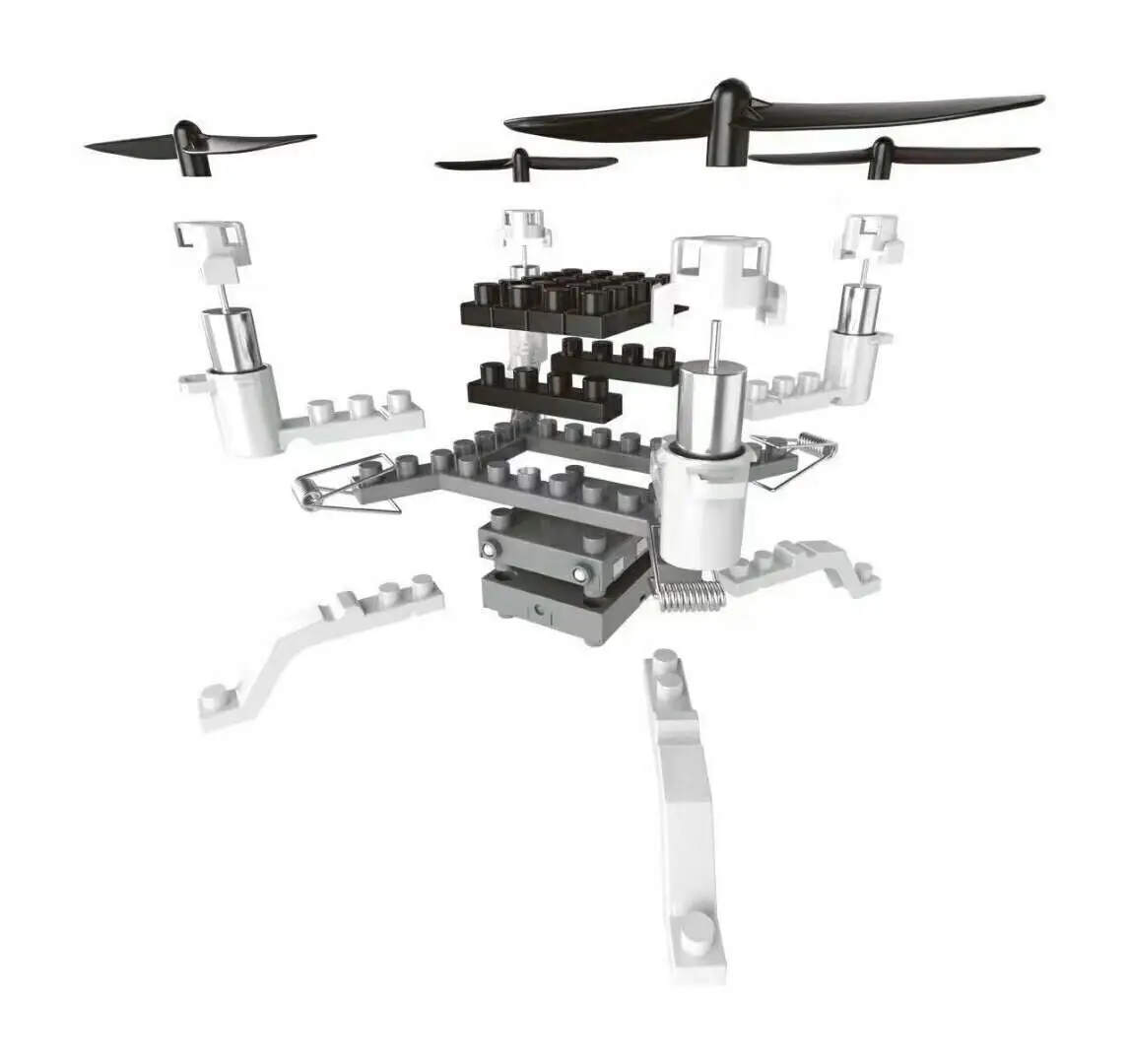 XG171 DIY Building Block Remote Control Drone with HD Camera RTF Version Radio Control DIY RC Drone Stem Gifts Toys for Kids
XG171 DIY Building Block Remote Control Drone with HD Camera RTF Version Radio Control DIY RC Drone Stem Gifts Toys for Kids