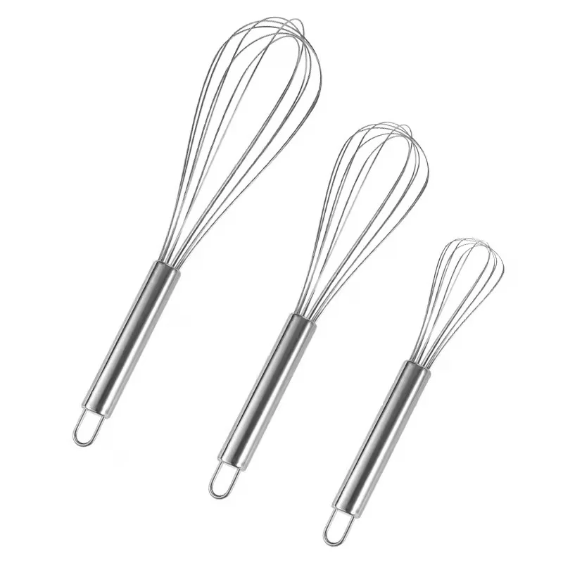 Manufacturer wholesale 12 10 8 inch baking supplies egg beater stainless steel manual egg beater multi specification tools, Customized color
Manufacturer wholesale 12 10 8 inch baking supplies egg beater stainless steel manual egg beater multi specification tools, Customized color