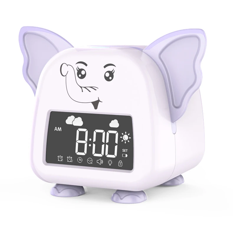 2022 new KG-2726B Children Sleep Trainer Clock arrival digital kids desk alarm clock night light table smart cartoon clock
2022 new KG-2726B Children Sleep Trainer Clock arrival digital kids desk alarm clock night light table smart cartoon clock