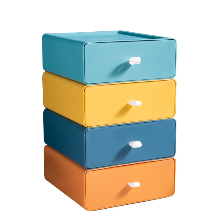 Desktop can be superimposed and combined drawer type office stationery cosmetics finishing box rack, Blue
Desktop can be superimposed and combined drawer type office stationery cosmetics finishing box rack, Blue