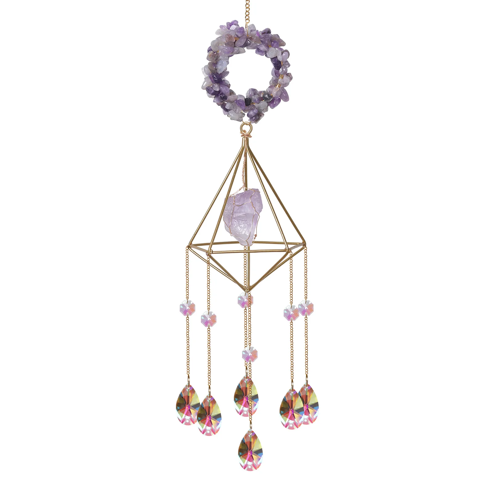Rubble Colorful Gravel Gold Moon Star Butterfly AB Color Plant Shelf Crystal Suncatcher
Rubble Colorful Gravel Gold Moon Star Butterfly AB Color Plant Shelf Crystal Suncatcher