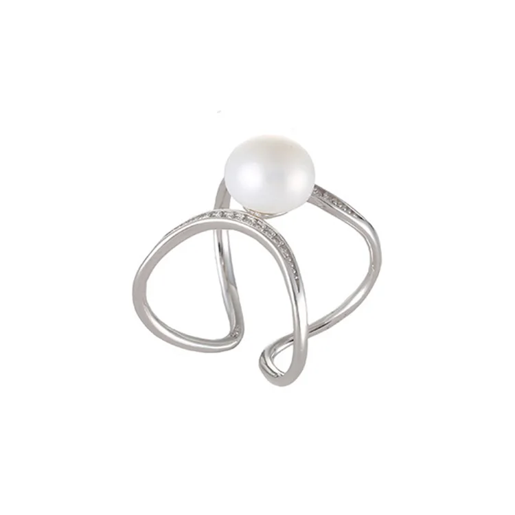 Hawaiian summer ring jewelry geometric 925 sterling silver antique fresh water baroque pearl open adjustable rings, Customized color acceptable
Hawaiian summer ring jewelry geometric 925 sterling silver antique fresh water baroque pearl open adjustable rings, Customized color acceptable