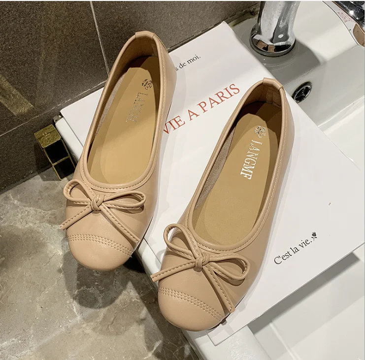 Premium Fashion Breathable Solid Classic Women Pump Female Shoes Flat for Ladies, As picture show
Premium Fashion Breathable Solid Classic Women Pump Female Shoes Flat for Ladies, As picture show