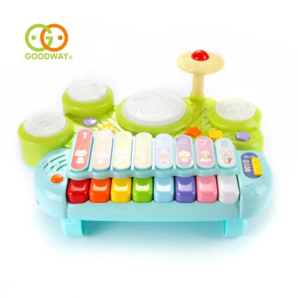 lovely instrument combination electronic piano & drums & xylophone baby toys for early education
lovely instrument combination electronic piano & drums & xylophone baby toys for early education