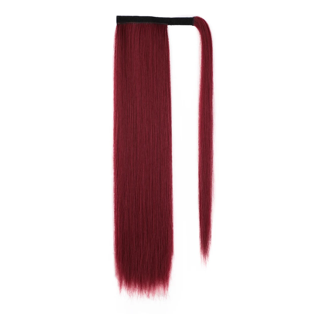 Aisi Hair Red Color Thick Long Straight Sexy Ponytail For Black Women Hair Piece Drawstring Synthetic Ponytail Hair Extension, 99j
Aisi Hair Red Color Thick Long Straight Sexy Ponytail For Black Women Hair Piece Drawstring Synthetic Ponytail Hair Extension, 99j