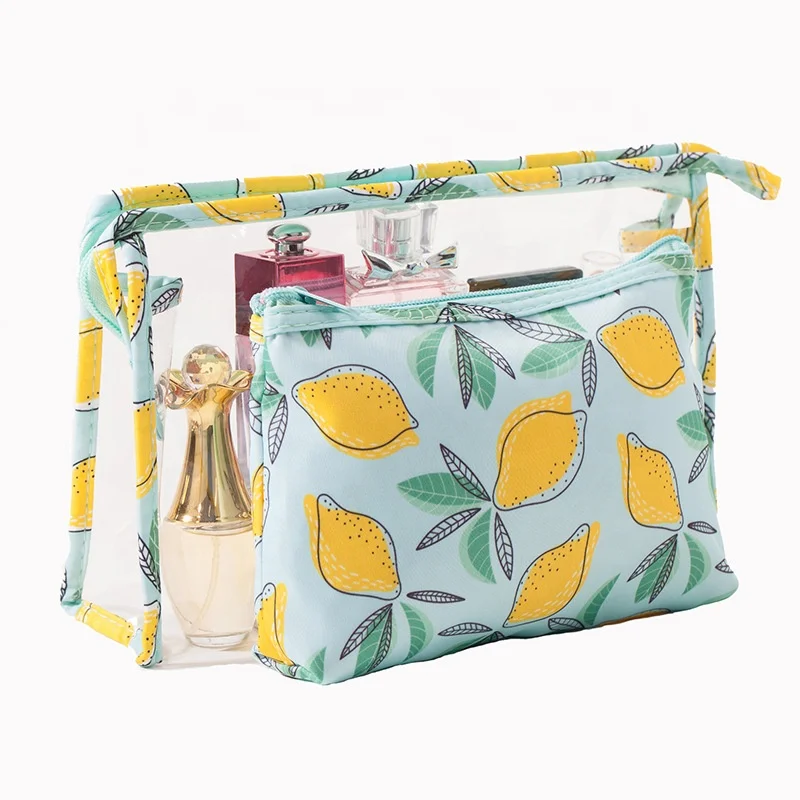 2Pcs/Set Cartoon Cute Print Customized PVC Cosmetic Bag Women Mobile Phone Storage Pouch Portable Waterproof Travel Makeup Bag, 8 colors
2Pcs/Set Cartoon Cute Print Customized PVC Cosmetic Bag Women Mobile Phone Storage Pouch Portable Waterproof Travel Makeup Bag, 8 colors
