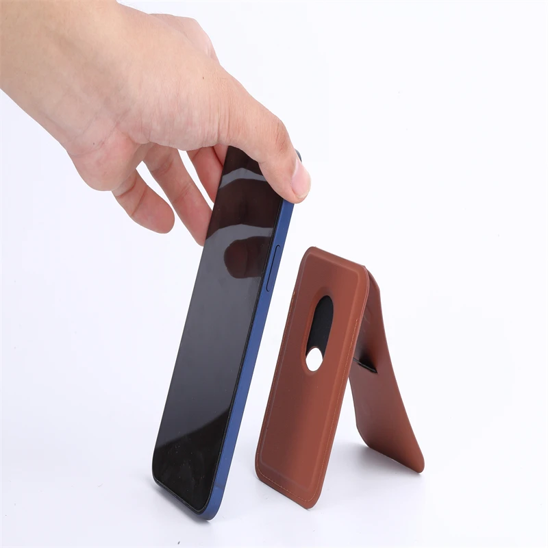universal flexible magsafing wallet phone leather compatible magsafing holder magnetic card all phone, Black/brown
universal flexible magsafing wallet phone leather compatible magsafing holder magnetic card all phone, Black/brown