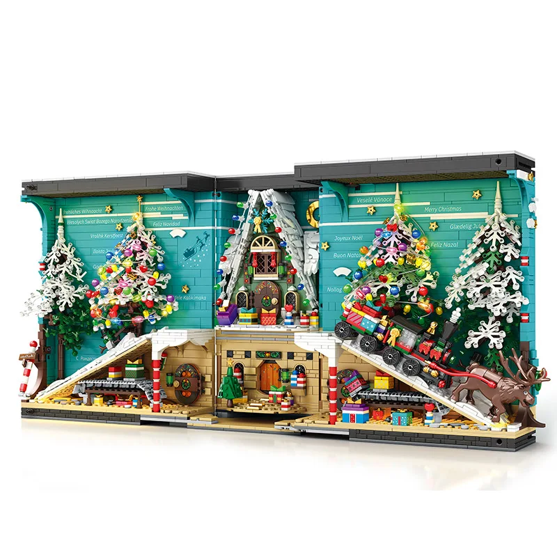 Reobrix 66033 Merry Christmas Collection Edition Book Building blocks for kids 2023 children Xm gift for girls and boys
Reobrix 66033 Merry Christmas Collection Edition Book Building blocks for kids 2023 children Xm gift for girls and boys
