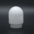 White mini screw glass lamp shade small Led Lamps And Lanterns Of Accessories