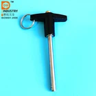 SS304 T Type Head Quick Release Pushing Button Pin