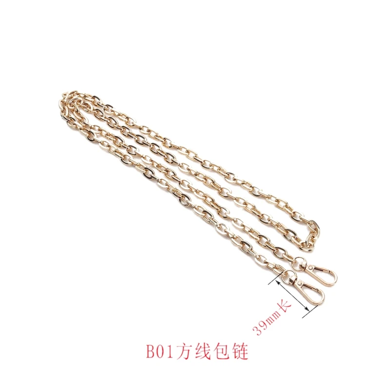 Gold Bag Chain Hardware Handbag Accessories Metal Bag Chain Strap Bag Accessories, Light gold
Gold Bag Chain Hardware Handbag Accessories Metal Bag Chain Strap Bag Accessories, Light gold