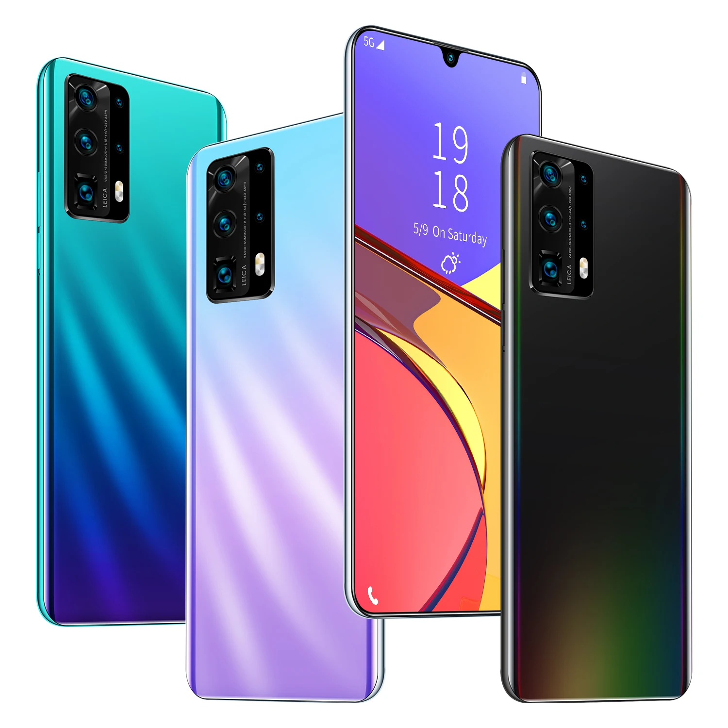 Hot Sale P40 Pro Android 10.0 Smartphone 6.5 Inches Large Memory 8GB+512GB thin Face Unlock Dual Card
Hot Sale P40 Pro Android 10.0 Smartphone 6.5 Inches Large Memory 8GB+512GB thin Face Unlock Dual Card