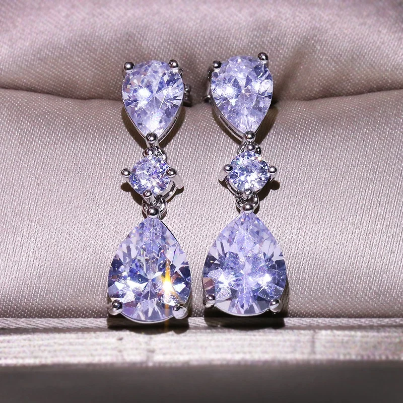 Large Drop Earrings Water Drop Shape Fashion Wedding Crystal Statement Earrings For Women Jewelry
Large Drop Earrings Water Drop Shape Fashion Wedding Crystal Statement Earrings For Women Jewelry
