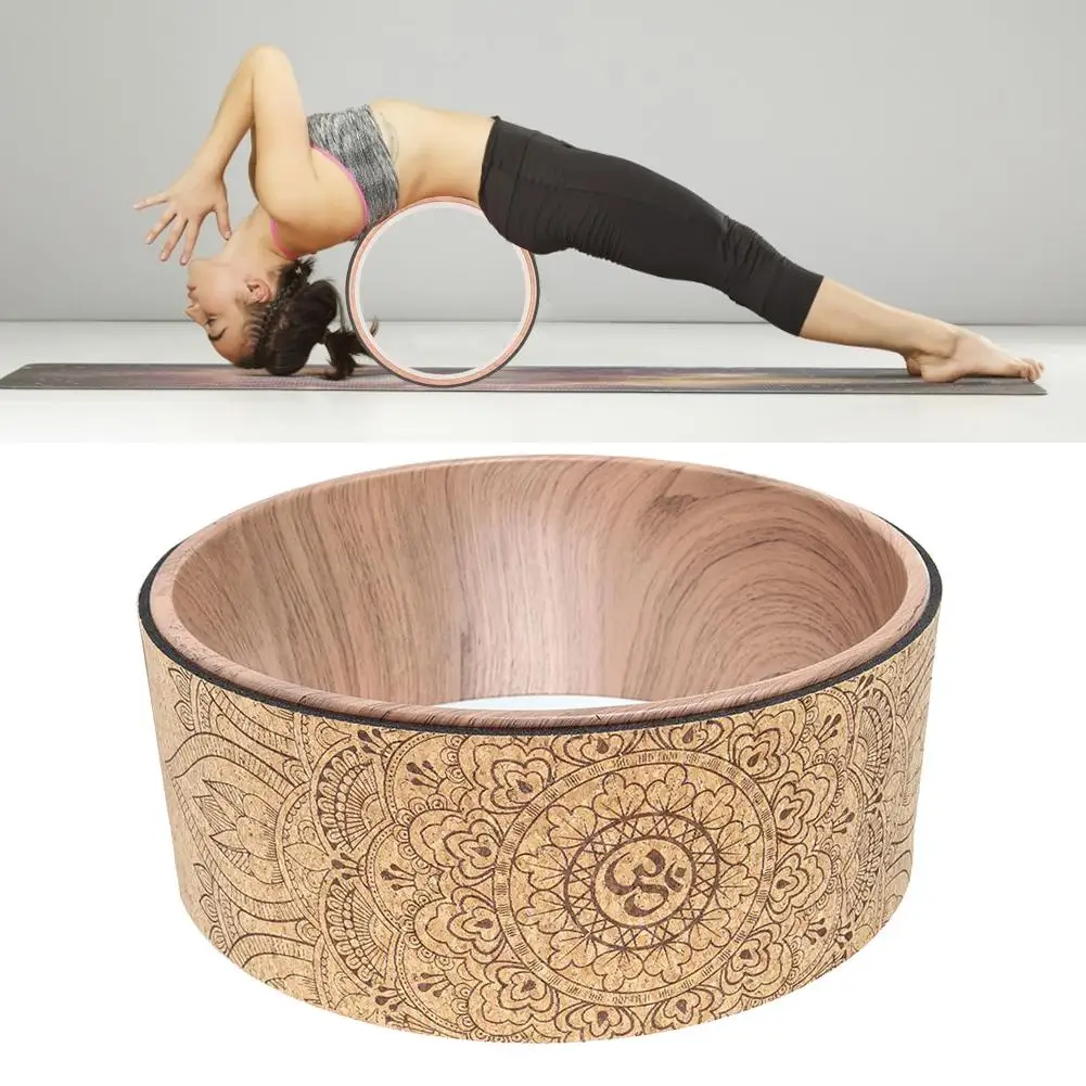 Mandala Natural Cork Massage Wheel Back Bend Pilates Yoga Circle Foam Roller For Stretching Increasing Flexibility
Mandala Natural Cork Massage Wheel Back Bend Pilates Yoga Circle Foam Roller For Stretching Increasing Flexibility