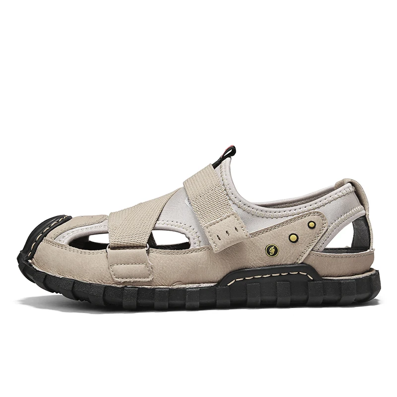 2020 New Summer Men Sandals Breathable Beach Sandals Men Casual Shoes High Quality Genuine Leather Men's shoes Big Size 38-48
2020 New Summer Men Sandals Breathable Beach Sandals Men Casual Shoes High Quality Genuine Leather Men's shoes Big Size 38-48