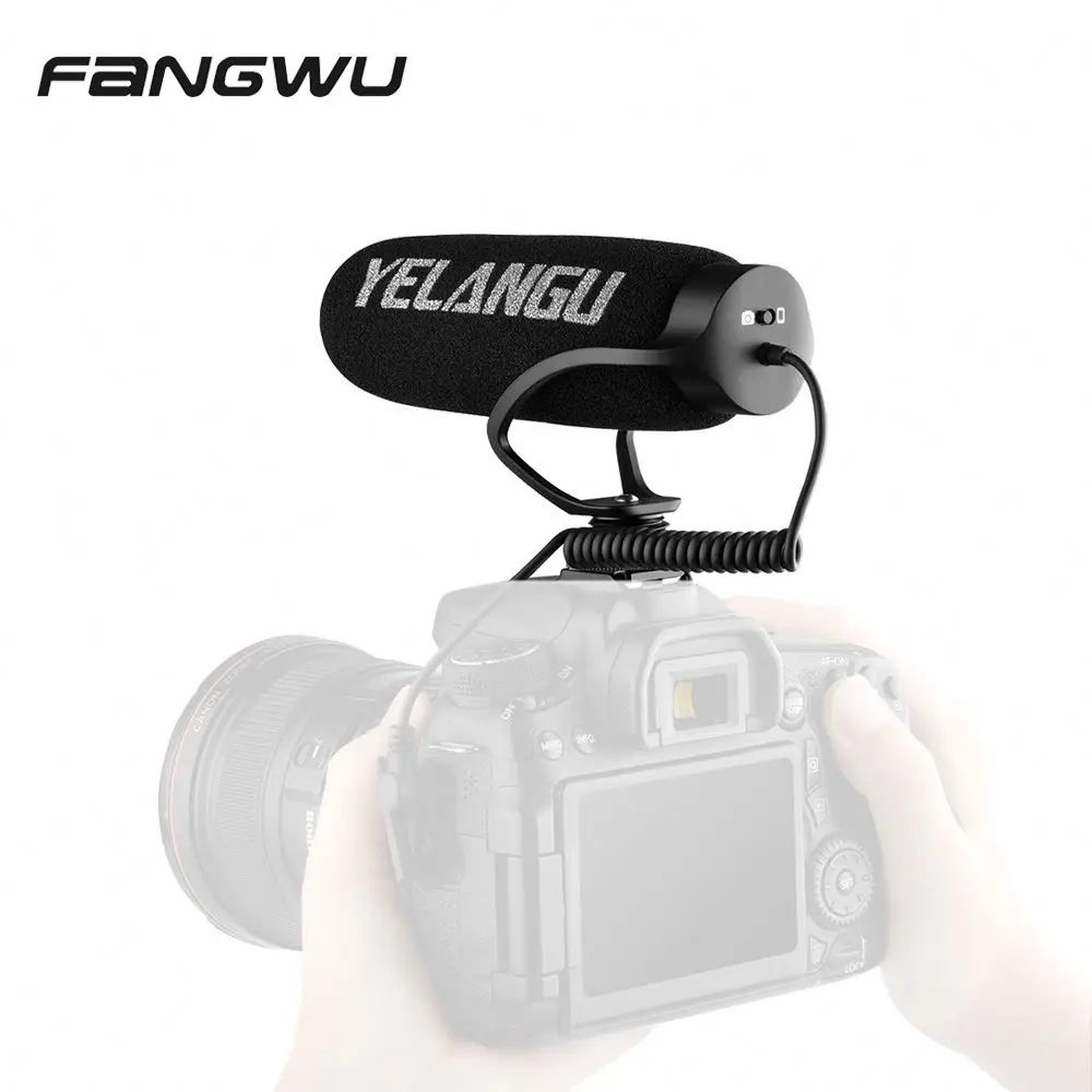 Factory Wholesale Universal Stereo Cardioid Shot Gun Mic Microphones, Black 
Factory Wholesale Universal Stereo Cardioid Shot Gun Mic Microphones, Black