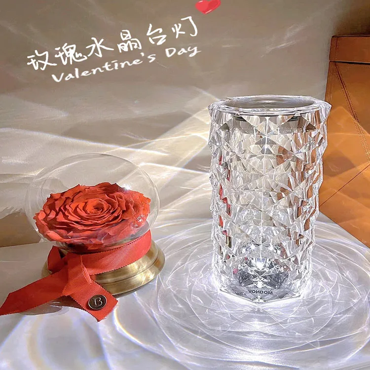 wholesale creative 3 color non-rechargeable lamp restaurant decorative table led rose crystal table lamp
wholesale creative 3 color non-rechargeable lamp restaurant decorative table led rose crystal table lamp