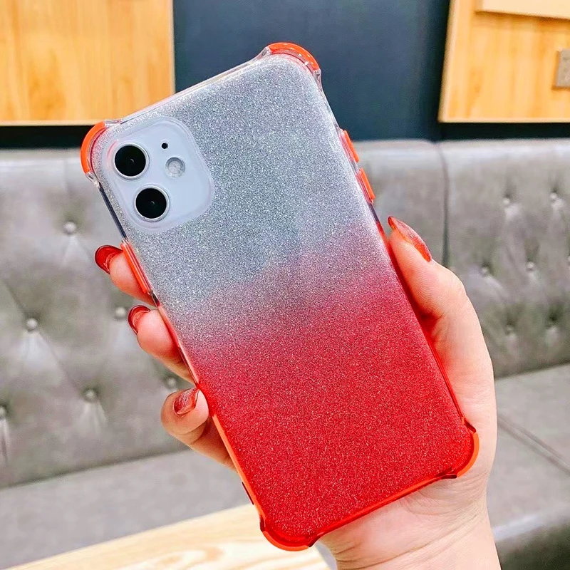 for iPhone11/12promaxShimmering Powder Dull Polish Mobile Phone Shell Gradient Color Shatter-resistant Phone Case, Transparent
for iPhone11/12promaxShimmering Powder Dull Polish Mobile Phone Shell Gradient Color Shatter-resistant Phone Case, Transparent