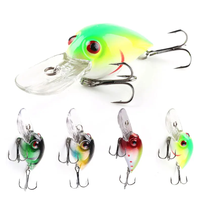 Wholesale 7.3CM 10.1G artificial fishing lure 3D vivid eyes hard crankbait, S pictures
Wholesale 7.3CM 10.1G artificial fishing lure 3D vivid eyes hard crankbait, S pictures
