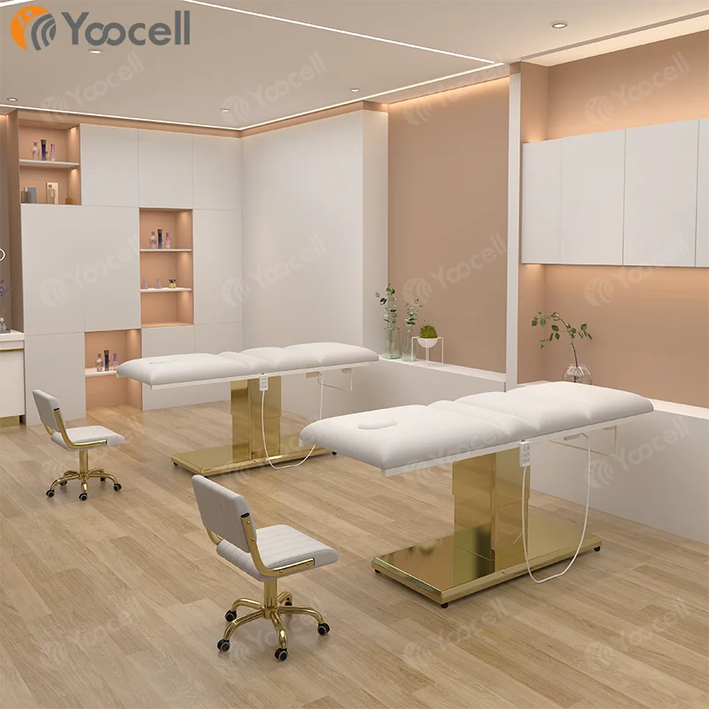 Yoocell portable massage bed facial spa bed massage table beauty electric beauty bed facial
Yoocell portable massage bed facial spa bed massage table beauty electric beauty bed facial