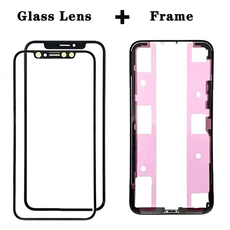 Replacement Front Screen Glass Lens with OCA for iPhone 11 Pro Max, Black/white /gold
Replacement Front Screen Glass Lens with OCA for iPhone 11 Pro Max, Black/white /gold