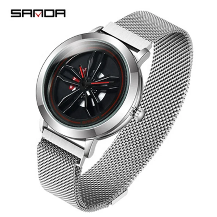 SANDA Top Brand Luxury Mens Watches Military Leather Mesh Steel Analog Watch Male Quartz Clock Men's Sport Waterproof Cool Men
SANDA Top Brand Luxury Mens Watches Military Leather Mesh Steel Analog Watch Male Quartz Clock Men's Sport Waterproof Cool Men