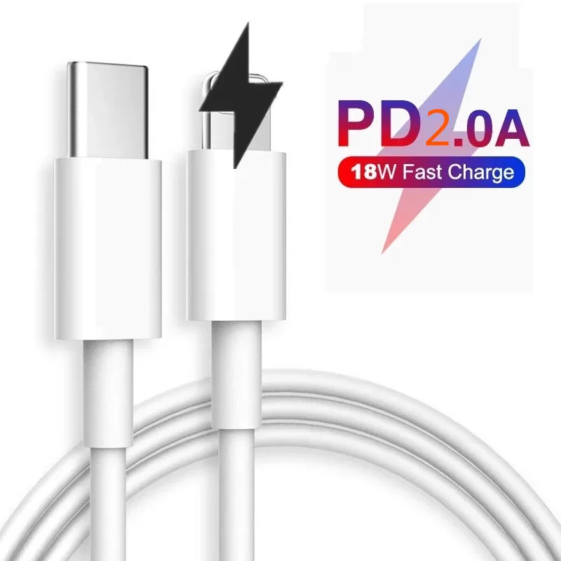 For iPhone 12 cable PD fast charging 1M 2.4A strong type c to data cable charging cord For iPhone charger cable, White
For iPhone 12 cable PD fast charging 1M 2.4A strong type c to data cable charging cord For iPhone charger cable, White