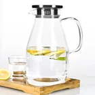Fire Pot Pitcher New Design High Quality Direct Fire Glass Pot Customizable Glass Pitcher Wholesale