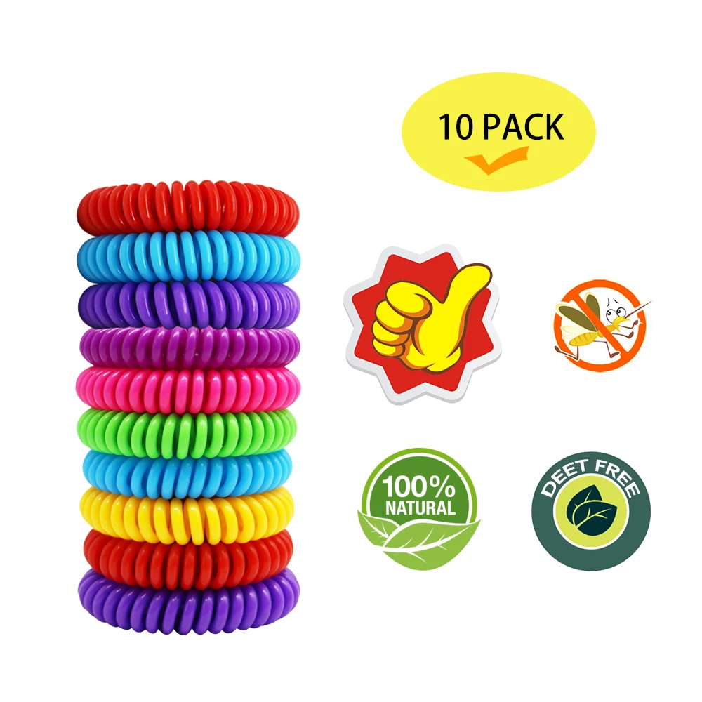 Mosquito Repellent Bracelets wristband, 12 Pack Pest Control Repellent anti mosquito band
Mosquito Repellent Bracelets wristband, 12 Pack Pest Control Repellent anti mosquito band