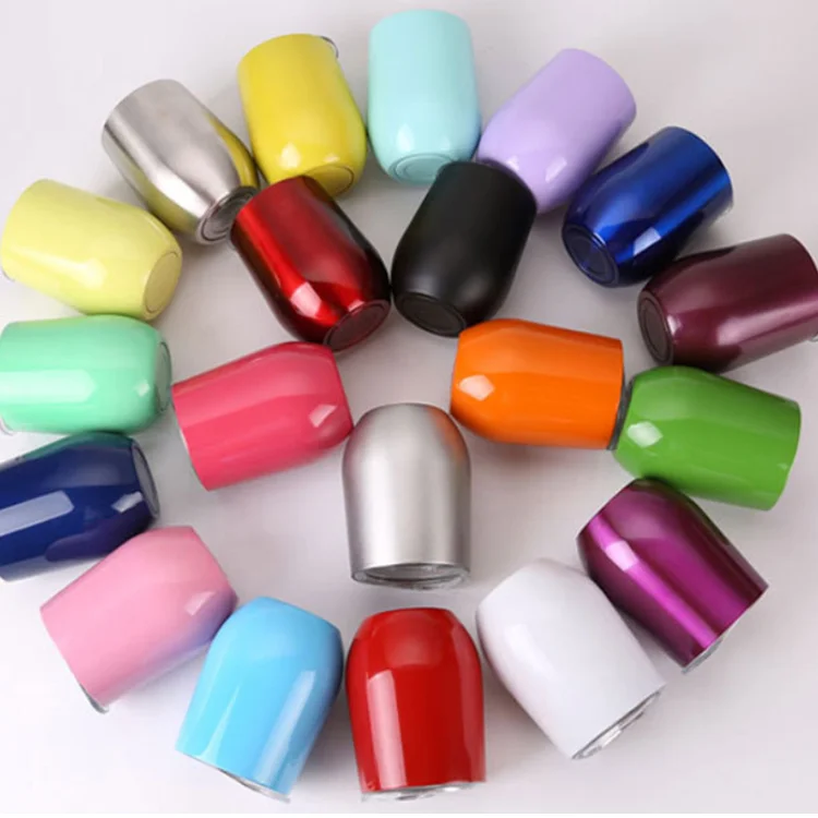 Egg Shaped Cup Wine Mug Glass Tumbler 18/8 Stainless Steel Insulated Vacuum Wine Tumbler, Customized color
Egg Shaped Cup Wine Mug Glass Tumbler 18/8 Stainless Steel Insulated Vacuum Wine Tumbler, Customized color