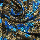 Zhejiang Factory 100 Polyester bright bule color pigment printing 150d disperse bedding sheet Fabric for Home Textiles