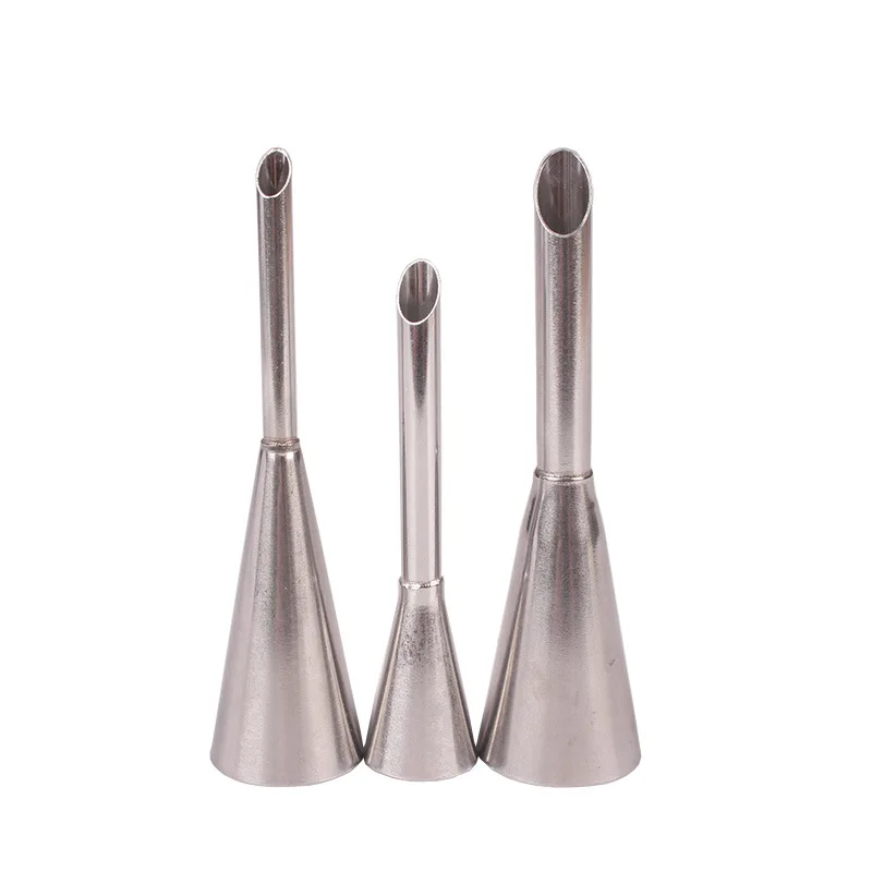 Puff cream tip mouth 3PCS baking tool one set cake tools stainless steel wholesale, As picture
Puff cream tip mouth 3PCS baking tool one set cake tools stainless steel wholesale, As picture