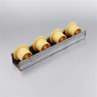 Roller Track Sliding Shelf System Plastic Roller Track Conveyor roller track