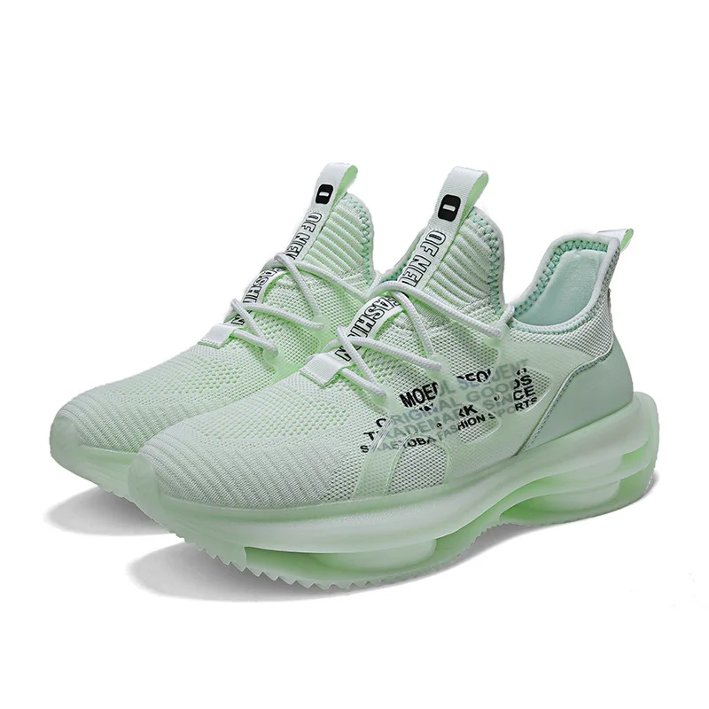 High quality Men Casual Shoes Non-slip Flying Woven Sneakers Mesh Breathable Lace-up Shoes Socks shoes, Orange,green,yellow
High quality Men Casual Shoes Non-slip Flying Woven Sneakers Mesh Breathable Lace-up Shoes Socks shoes, Orange,green,yellow
