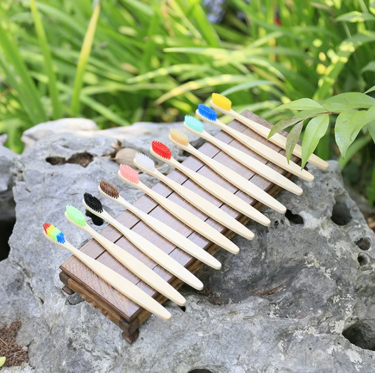 Colorful Eco-Friendly Nylon Biodegradable Natural Bamboo Handle Toothbrush, Picture
Colorful Eco-Friendly Nylon Biodegradable Natural Bamboo Handle Toothbrush, Picture