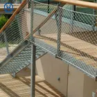 Manufacturer custom architectural stainless steel fence wire aviary mesh rope cargo net