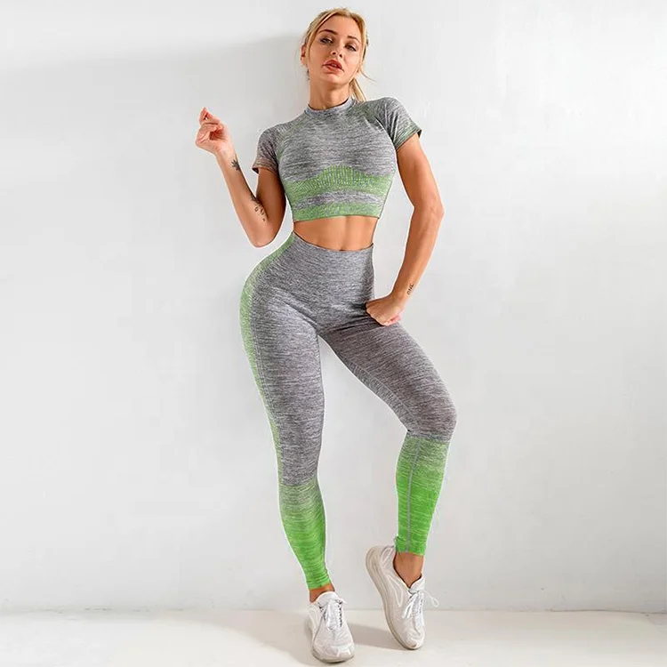 Women Yoga Sets Short Sleeve High Waist Sport Leggings Gym Set Yoga Clothes Sports Suit Fitness, Multi colors
Women Yoga Sets Short Sleeve High Waist Sport Leggings Gym Set Yoga Clothes Sports Suit Fitness, Multi colors