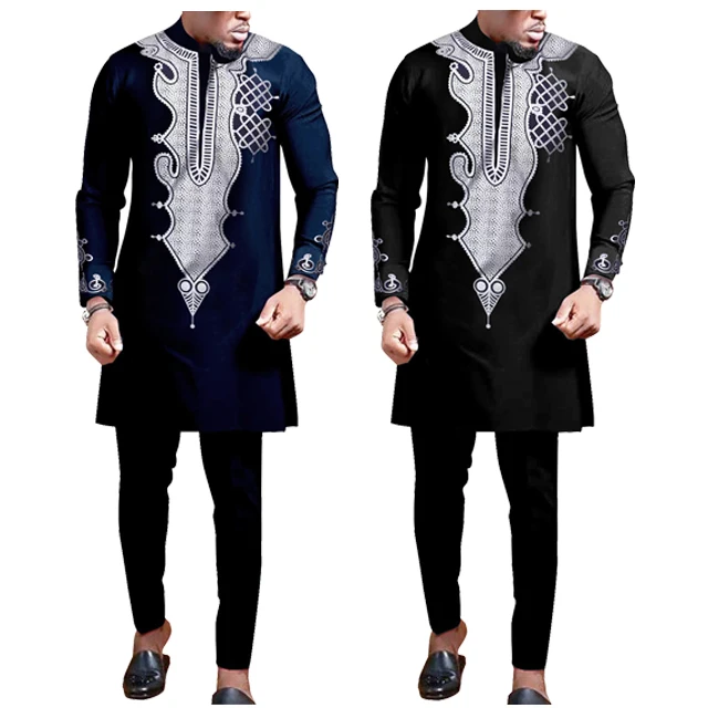 African men S - 4 XL leisure suit shirt + pants two-piece high quality wedding dinner party suit African men's clothing design
African men S - 4 XL leisure suit shirt + pants two-piece high quality wedding dinner party suit African men's clothing design