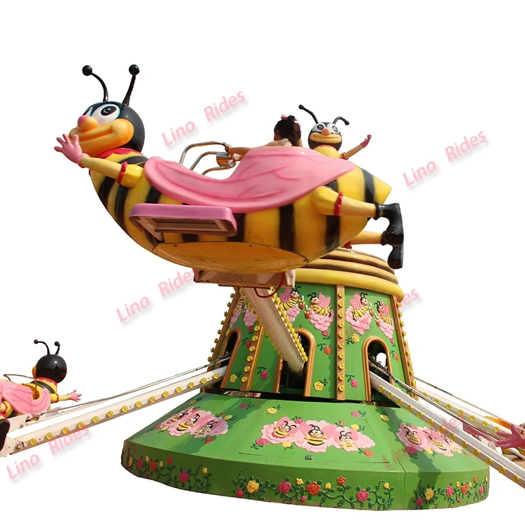 كسب المال مضحك ديكور متنزه كيدي سوينغ الروتاري النحل بيع