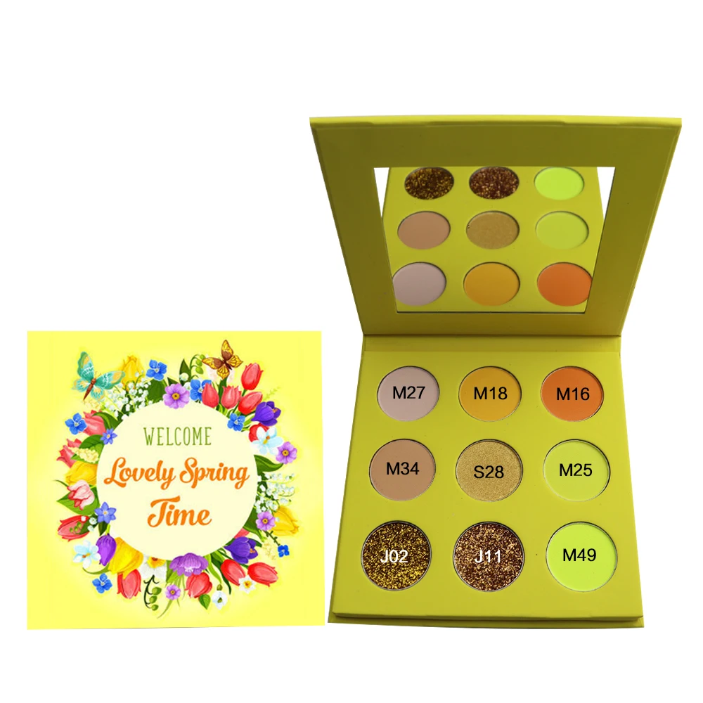 2020 High Pigment DIY Waterproof Private Label 9 Colors Make up Lasting Vegan Eyeshadow Palette factory
2020 High Pigment DIY Waterproof Private Label 9 Colors Make up Lasting Vegan Eyeshadow Palette factory
