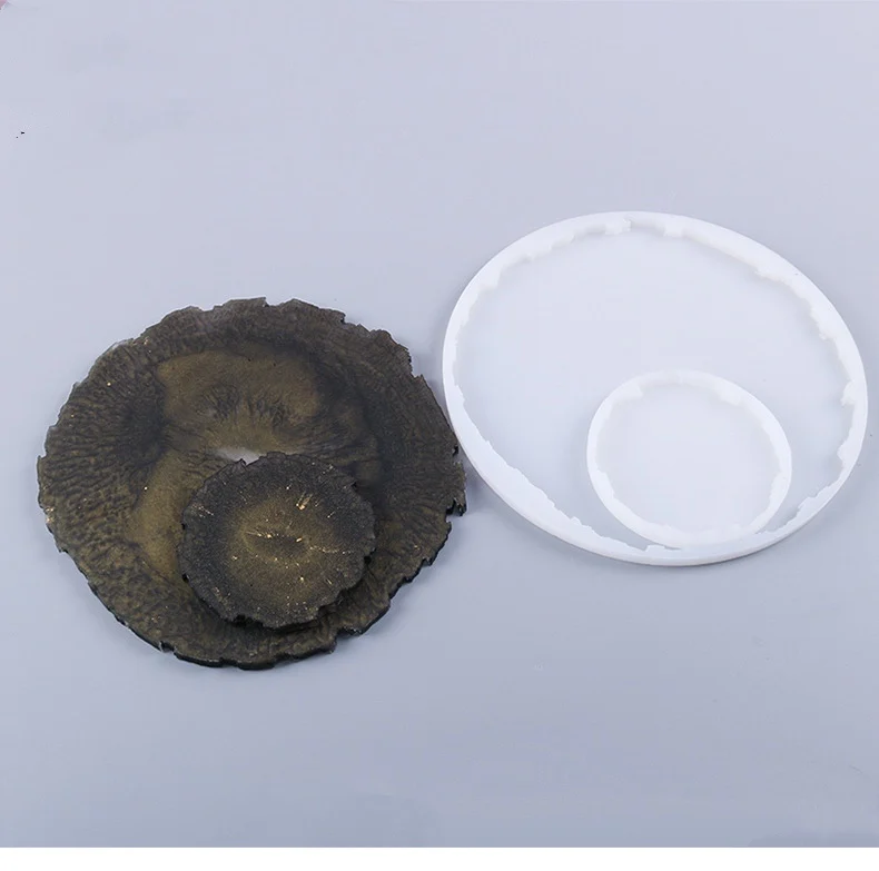 New transparent Silicone Mold Dried Flower Resin Decorative Craft DIY Wood grain coaster molds for jewelry
New transparent Silicone Mold Dried Flower Resin Decorative Craft DIY Wood grain coaster molds for jewelry