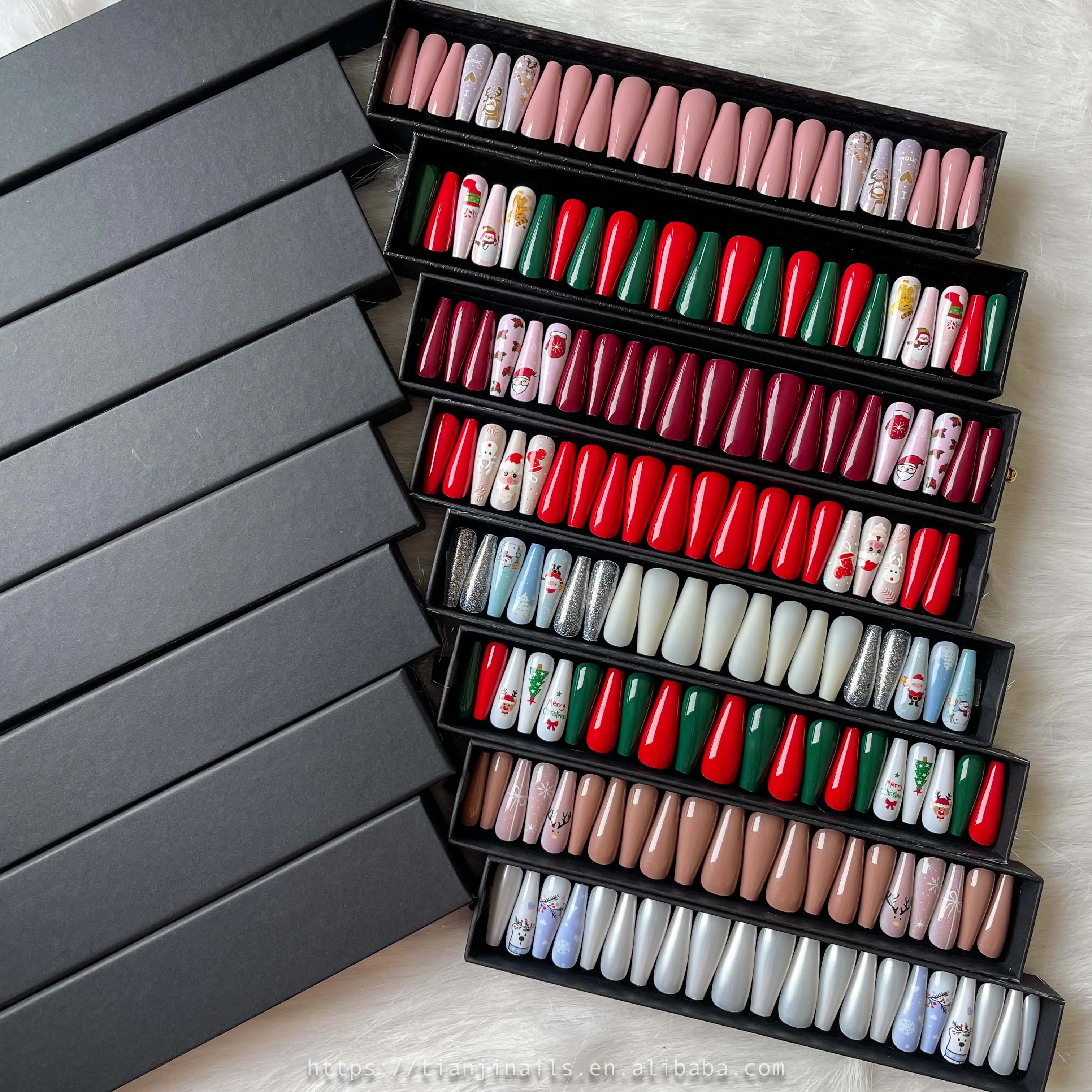 Christmas Nail 2021 New Arrival Xmas Designed Private Label With Packaging Box Press On Nails Artificial Fingernails For Women, Picture
Christmas Nail 2021 New Arrival Xmas Designed Private Label With Packaging Box Press On Nails Artificial Fingernails For Women, Picture