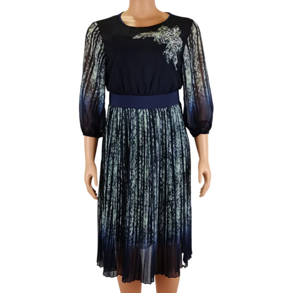 New fashion polyester woman dress ladies office formal elegant dress Summer Casual long Dresses for Women
New fashion polyester woman dress ladies office formal elegant dress Summer Casual long Dresses for Women