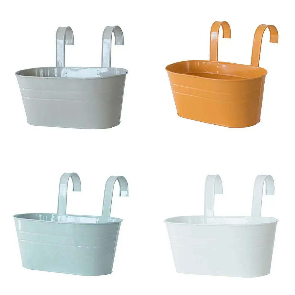 Iron Hook Hanging Flower Plant Pots Balcony Garden Plant Planter Fence Bucket Flower Holders With Detachable Hook Home Decor
Iron Hook Hanging Flower Plant Pots Balcony Garden Plant Planter Fence Bucket Flower Holders With Detachable Hook Home Decor